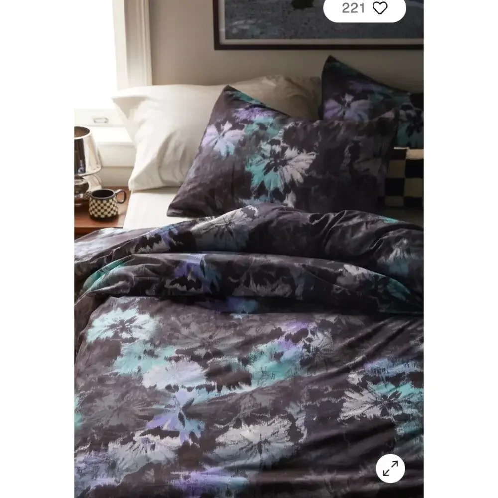 Urban Outfitters Fiorella Duvet Cover King